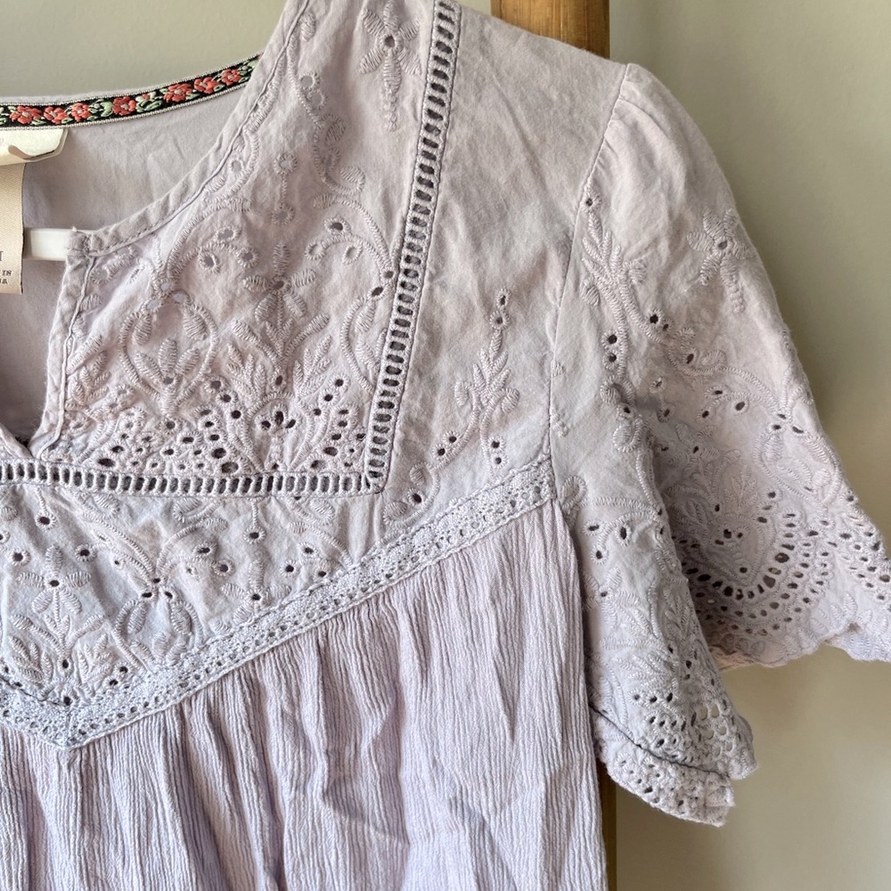 Knox Rose light purple top! Size medium!